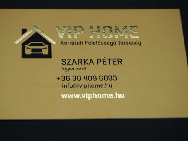 VIP Home-névjegykártya
